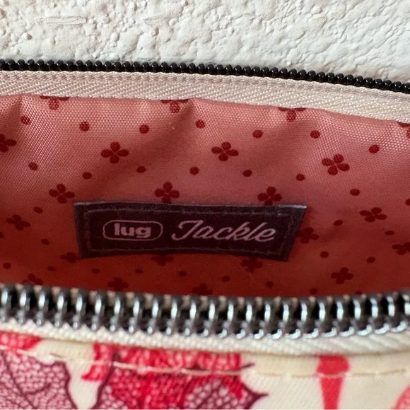 Lug Maple Leaf Print Pouch Set of 3 - Picture 2 of 6